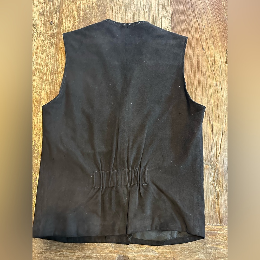 Vintage BALLY leather black vest - Picture 11 of 11